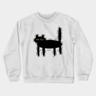 Scaredy Cat. Crewneck Sweatshirt